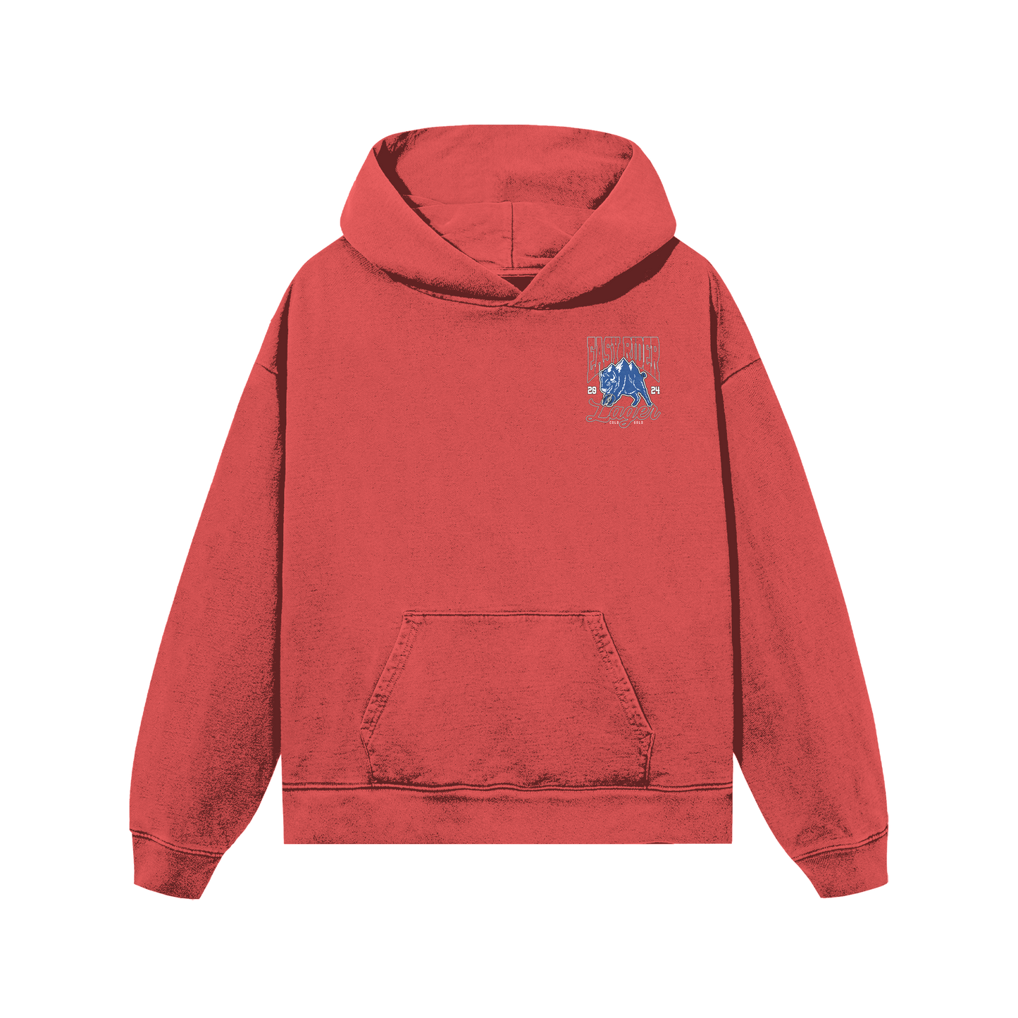 Easy Rider Lager Hoodie (Red)