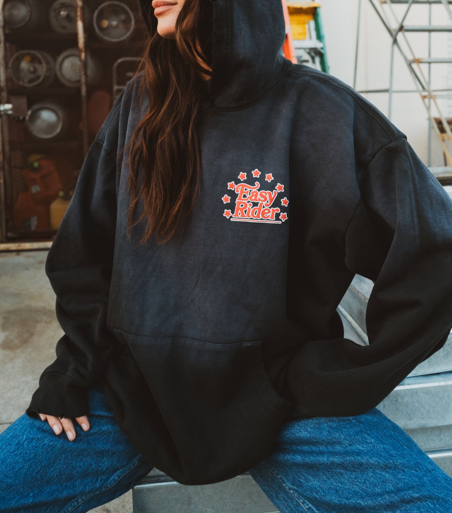 Puff Print Logo Hoodie
