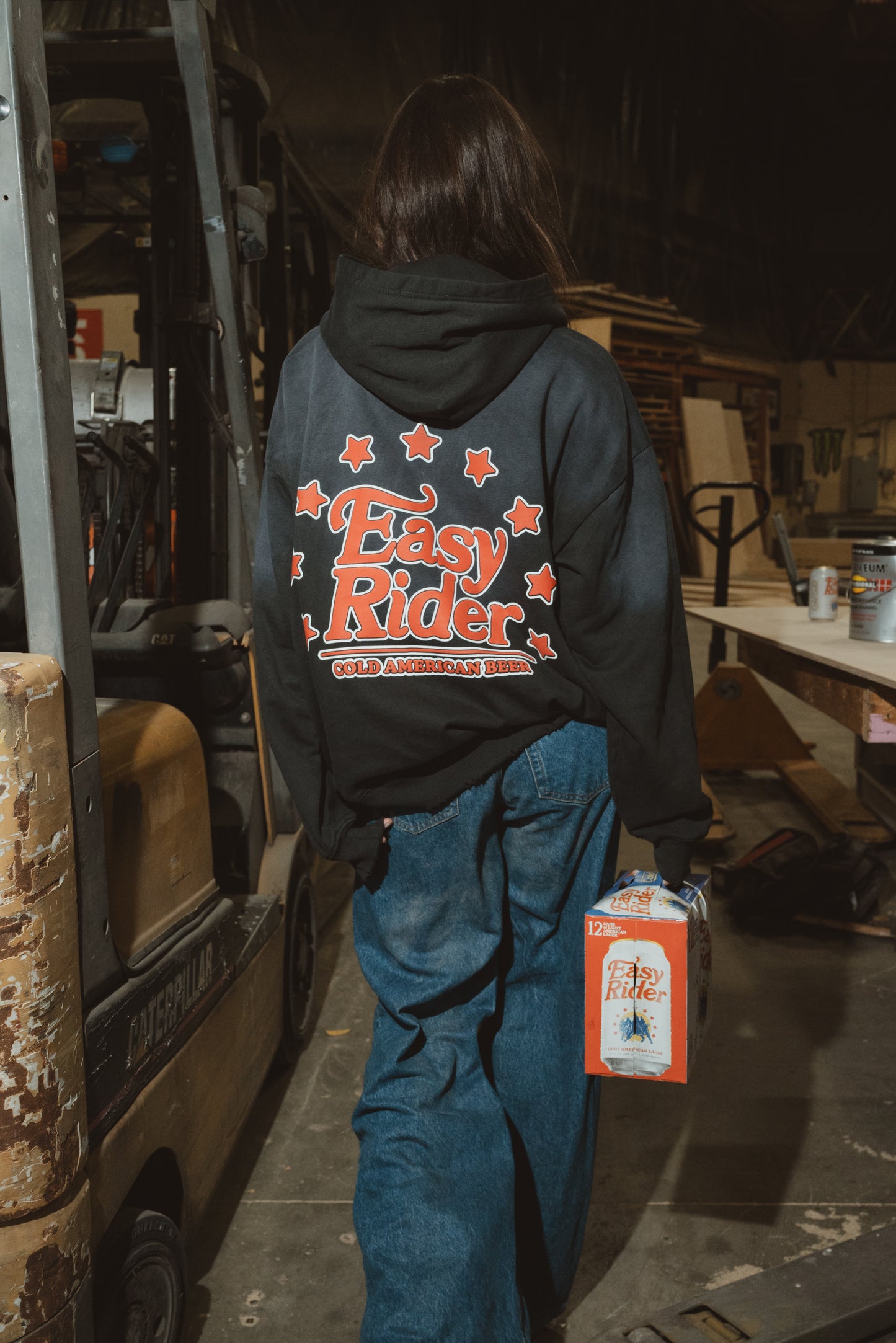 Puff Print Logo Hoodie