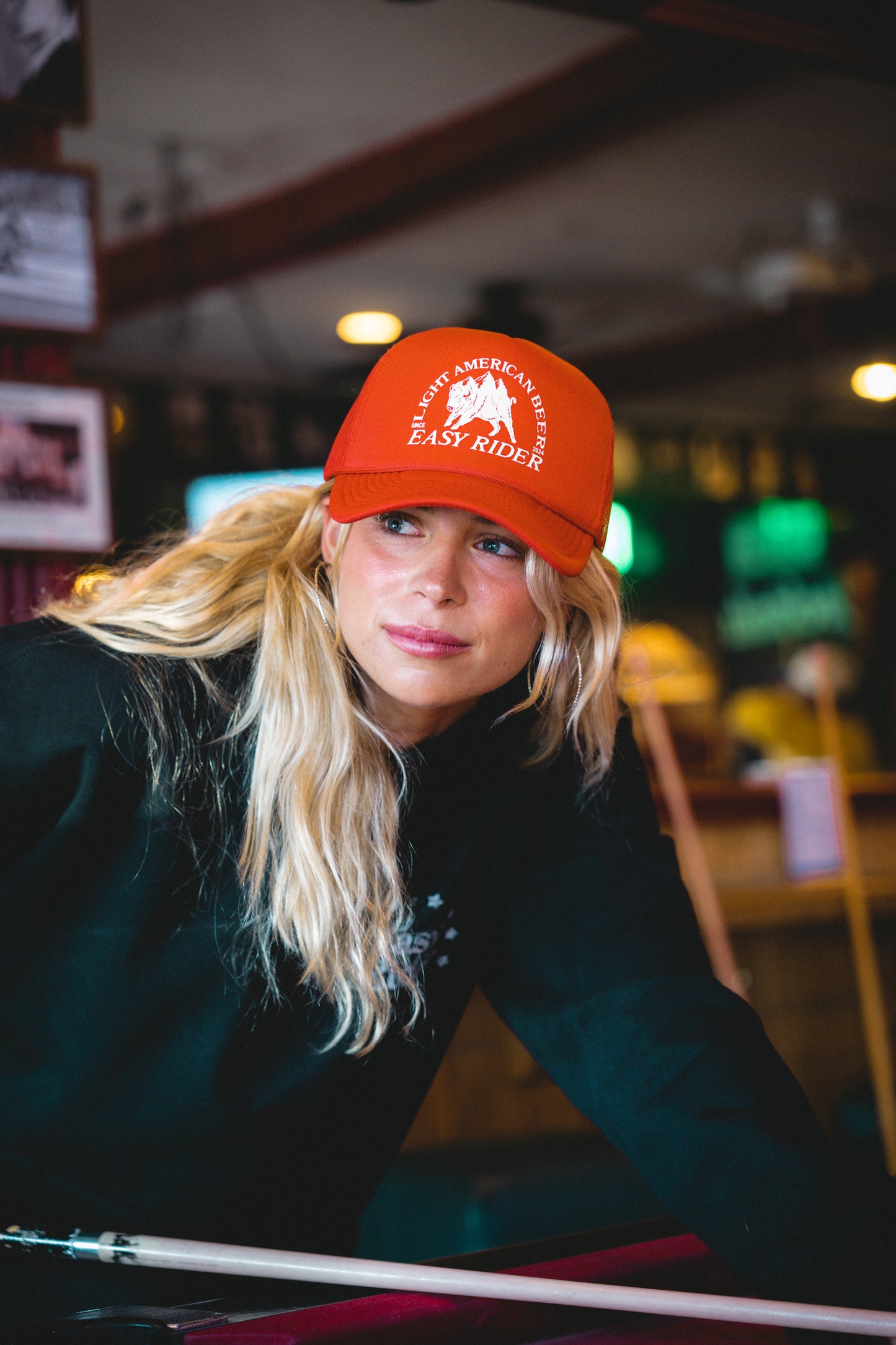 Easy Rider Buffalo Hat (Red)