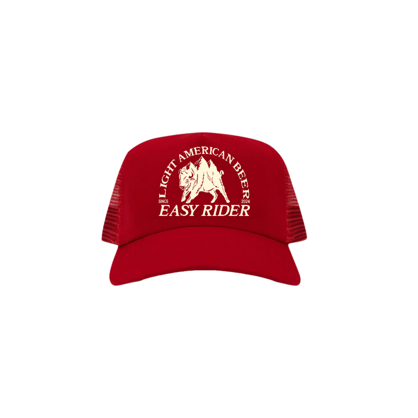 Easy Rider Buffalo Hat (Red)