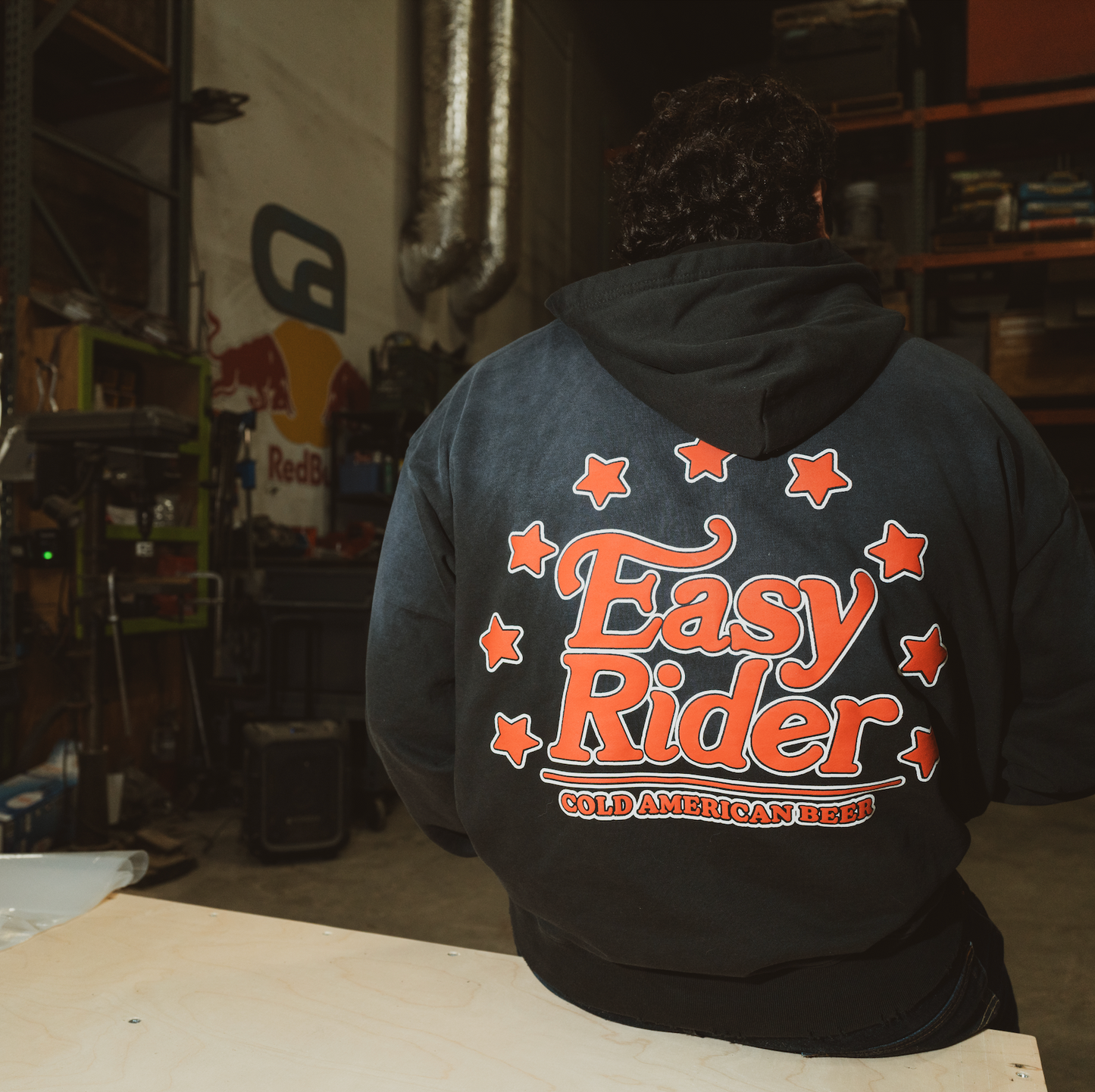 Puff Print Logo Hoodie